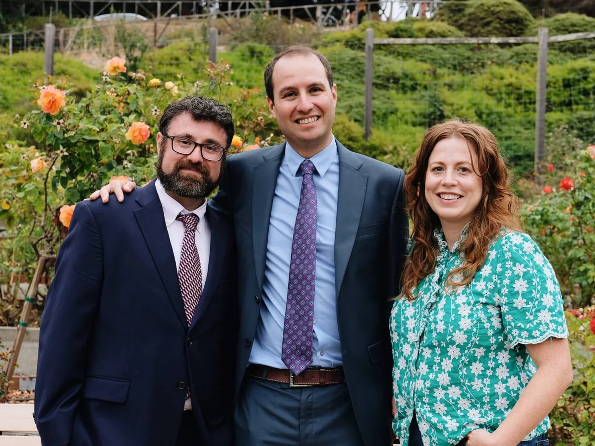 Mike Burshteyn, Jacob Polin, and Meghan Burshteyn